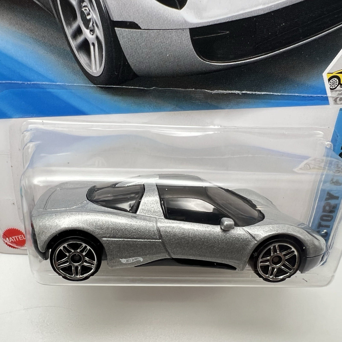 New 2025 Hotwheels Gordon Murray Automotive T.33 Lot of 2 Cars. Silver and Aqua