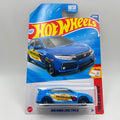 Hot Wheels 2018 Honda Civic Type R 123/250 Then and Now 3/10 Blue 1:64