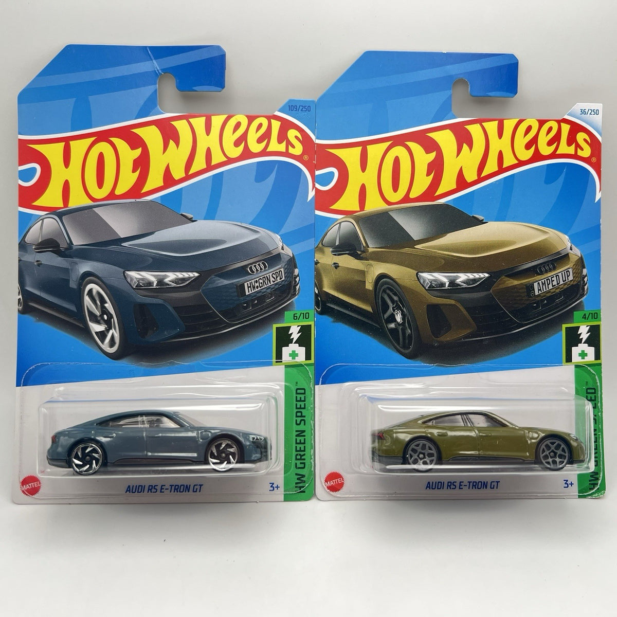 Hot Wheels Audi RS E-Tron GT - HW Green Speed (2 Pack) 2 Variations