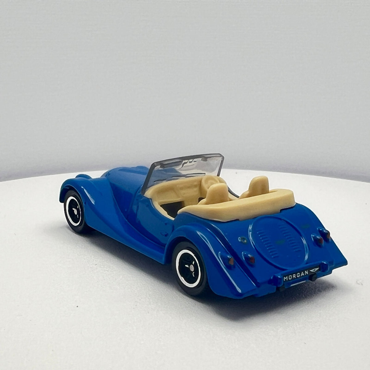 Matchbox Morgan Plus Four Blue #4 LOOSE 1/64