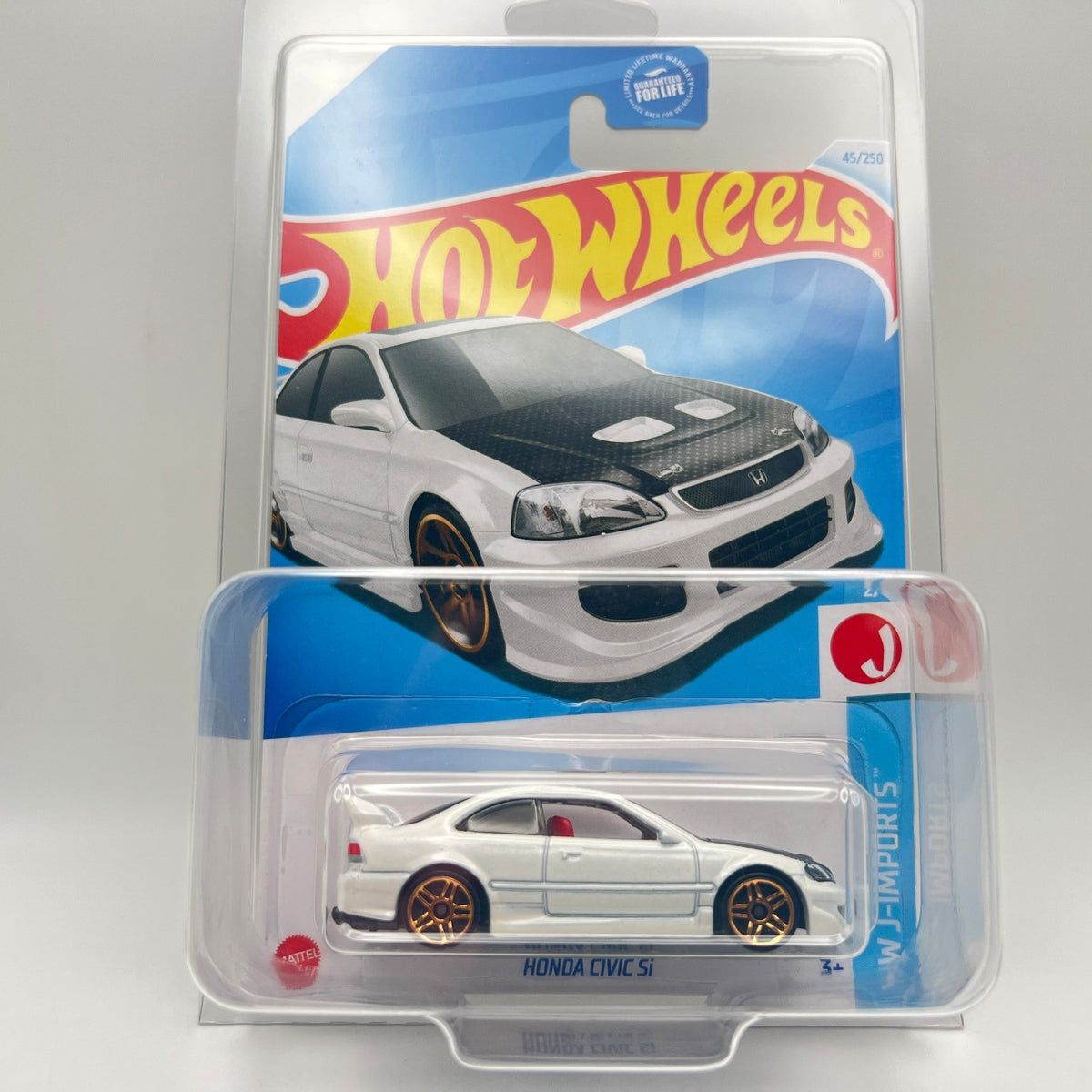 Hot Wheels Honda Civic Si White 45/250 HW J-Imports 2/10 The Vault
