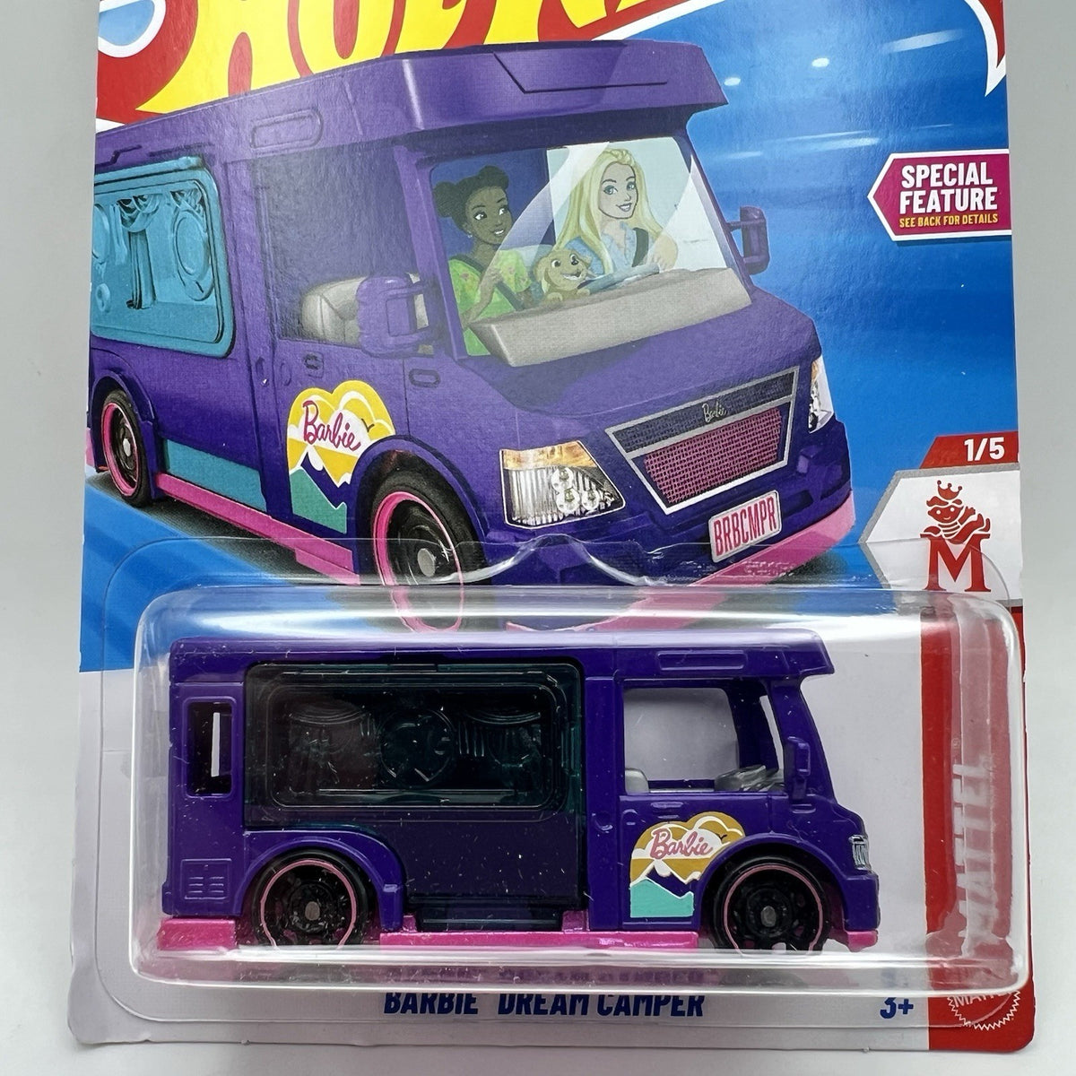 ➽ 2026 Hot Wheels BARBIE DREAM CAMPER #21 🩷 purple/pink🩷MATTEL 🩷➽case F
