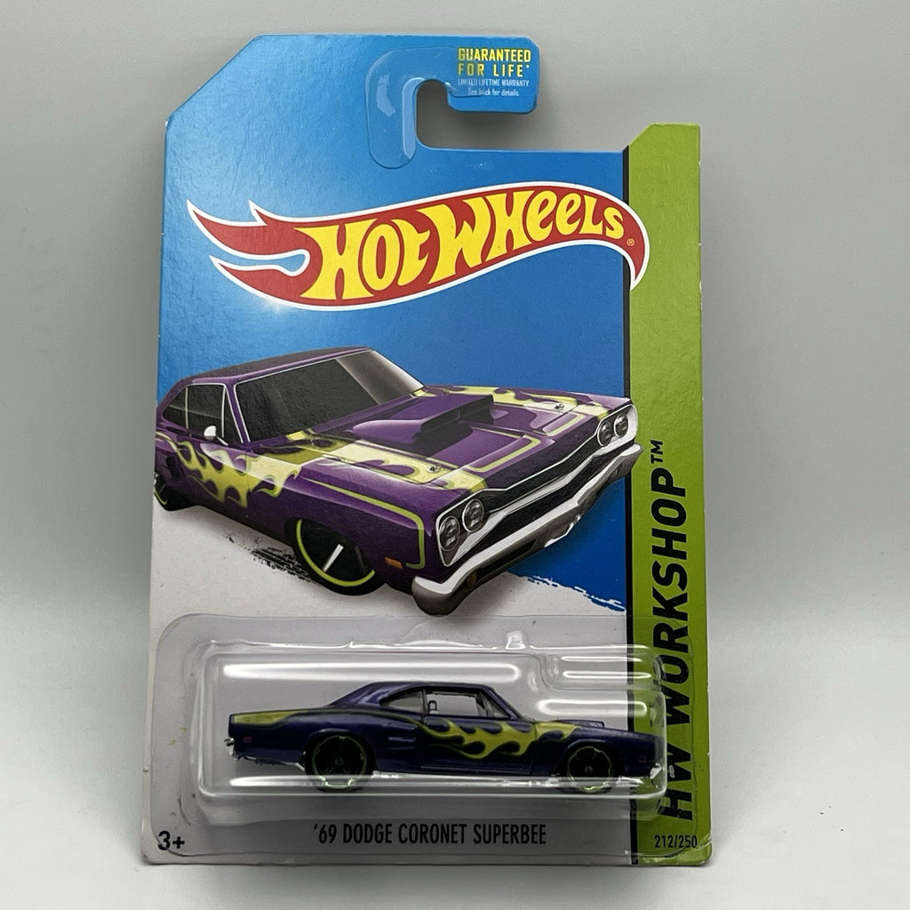 Hot Wheels HW Workshop '69 Dodge Coronet Superbee 212/250 Purple