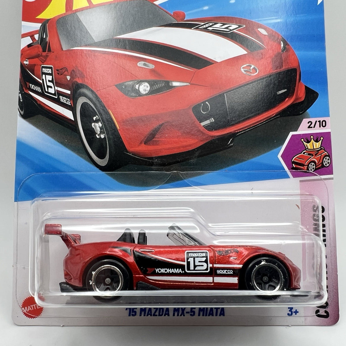 Hot Wheels '15 Mazda MX-5 Miata Red #80 80/250 - 2025 Compact Kings
