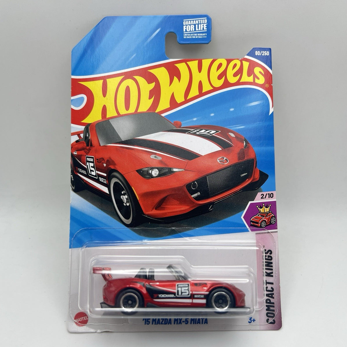 Hot Wheels '15 Mazda MX-5 Miata Red #80 80/250 - 2025 Compact Kings