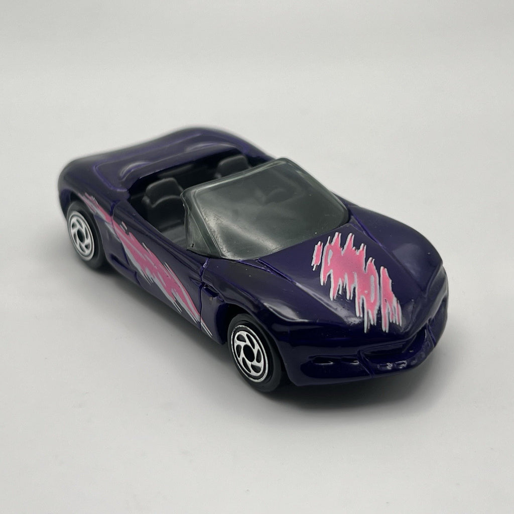 Matchbox Mid 1990s Release MB 38 Corvette Sting Ray III Purple Loose