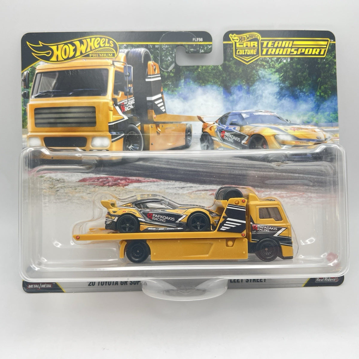 Hot Wheels Premium 2025 Team Transport '20 Toyota GR Supra Fleet Street #86 🔥