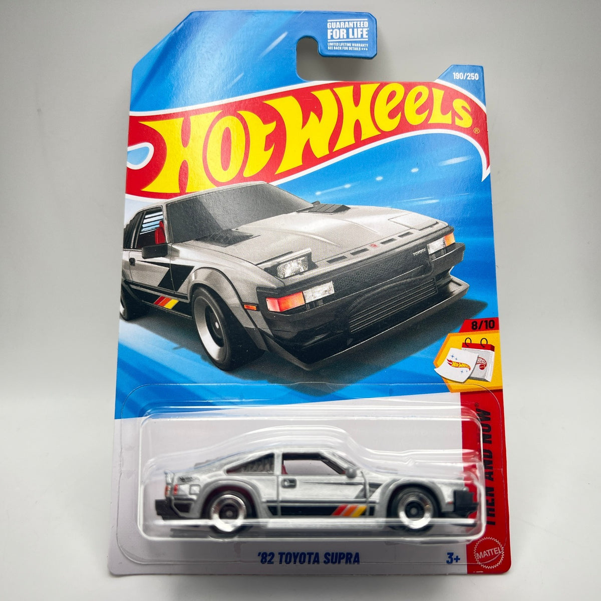 Hot Wheels 82 Toyota Supra Silver Then And Now 8/10 190/250 2026