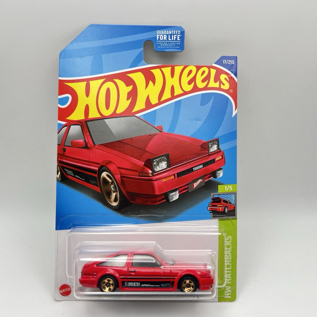 2022 Hot Wheels Toyota AE86 Sprinter TRUENO Red