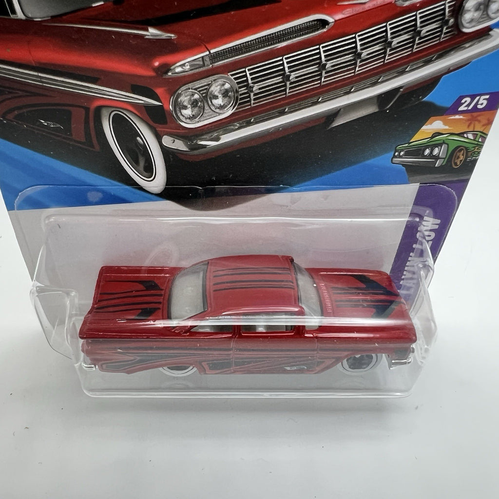 Hot Wheels Red '59 Chevy Impala #44/250 Layin' Low 2/5 New
