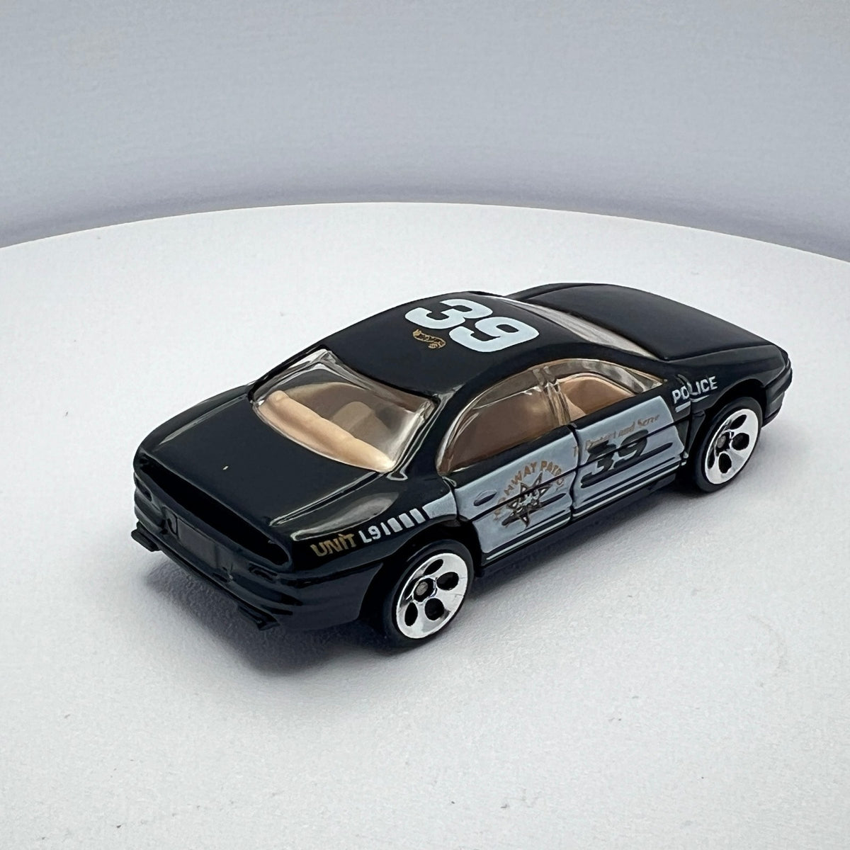 Hot Wheels Oldsmobile Aurora Black Highway Patrol 39 LOOSE 1/64