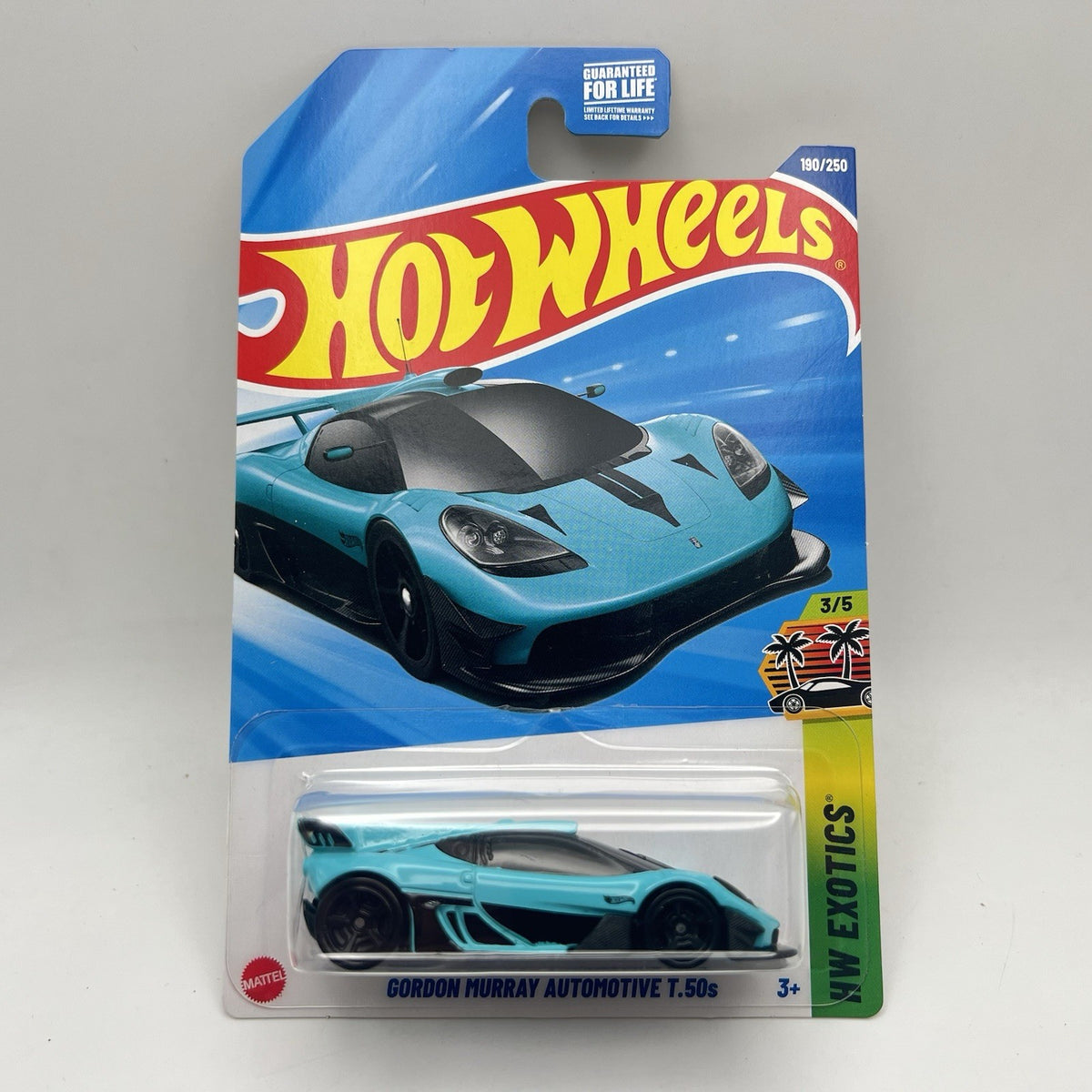 Hot Wheels Gordon Murray Automotive T.50s Blue #190 190/250 - 2025 HW Exotics