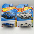 COMBO  Hot Wheels 2025 Pagani Utopia (WHITE - Exotics) (Blue - Peak Pursuit)