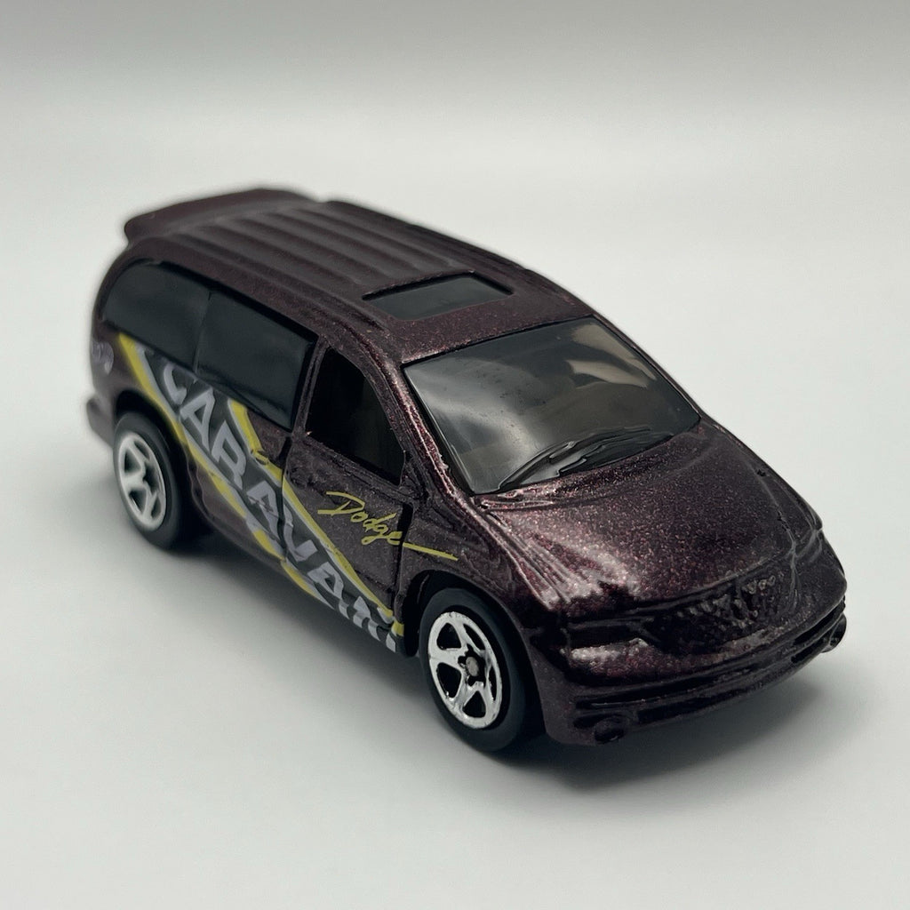 DODGE CARAVAN/ 1998 Hot Wheels First Editions Series / Burgundy Metalflake