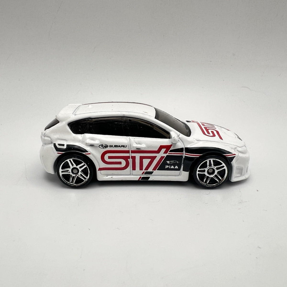 HOT WHEELS SUBARU WRX STI WHITE 68/250 Loose