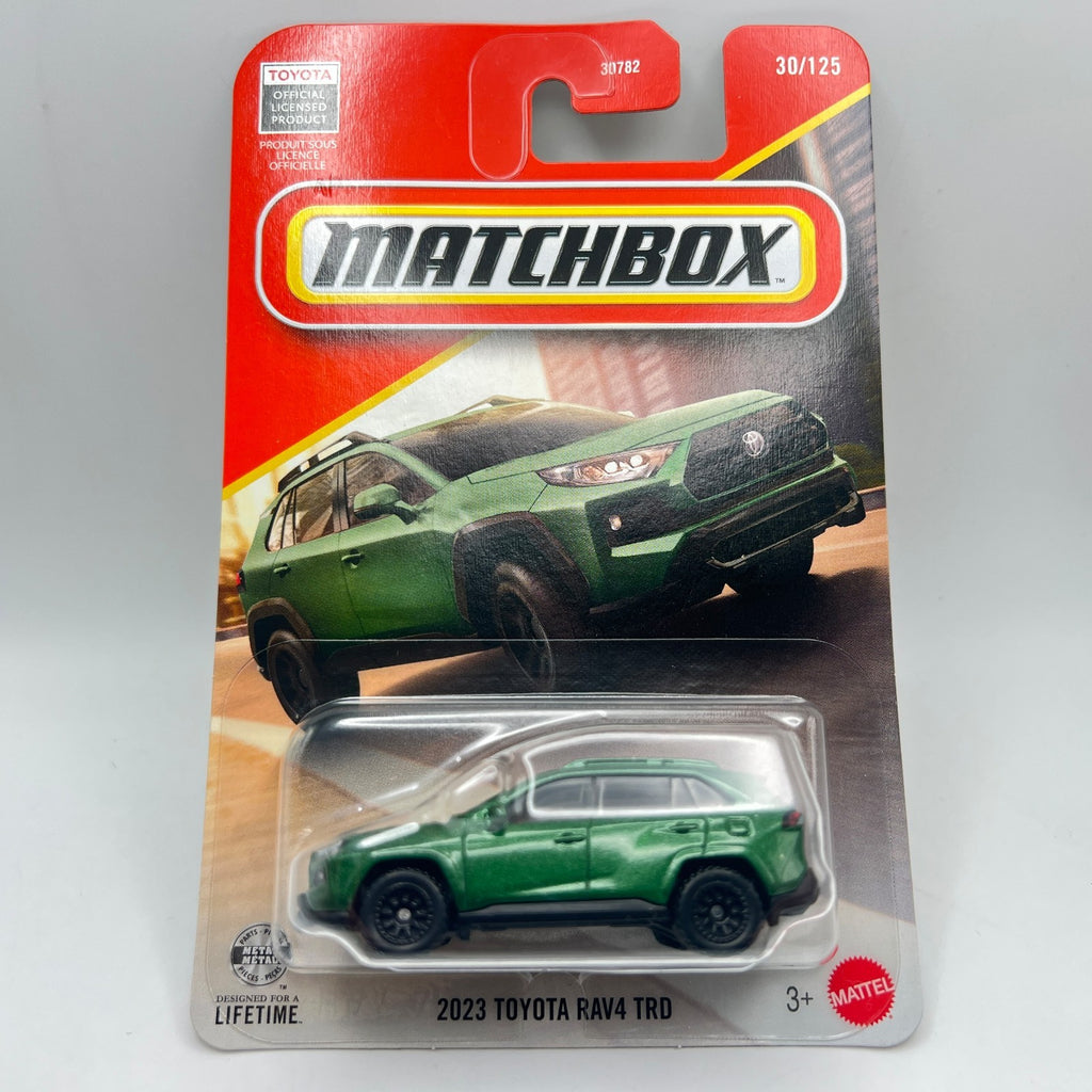 Matchbox 2023 Toyota RAV4 TRD Metallic Green 30/125 2026 1:64 Diecast