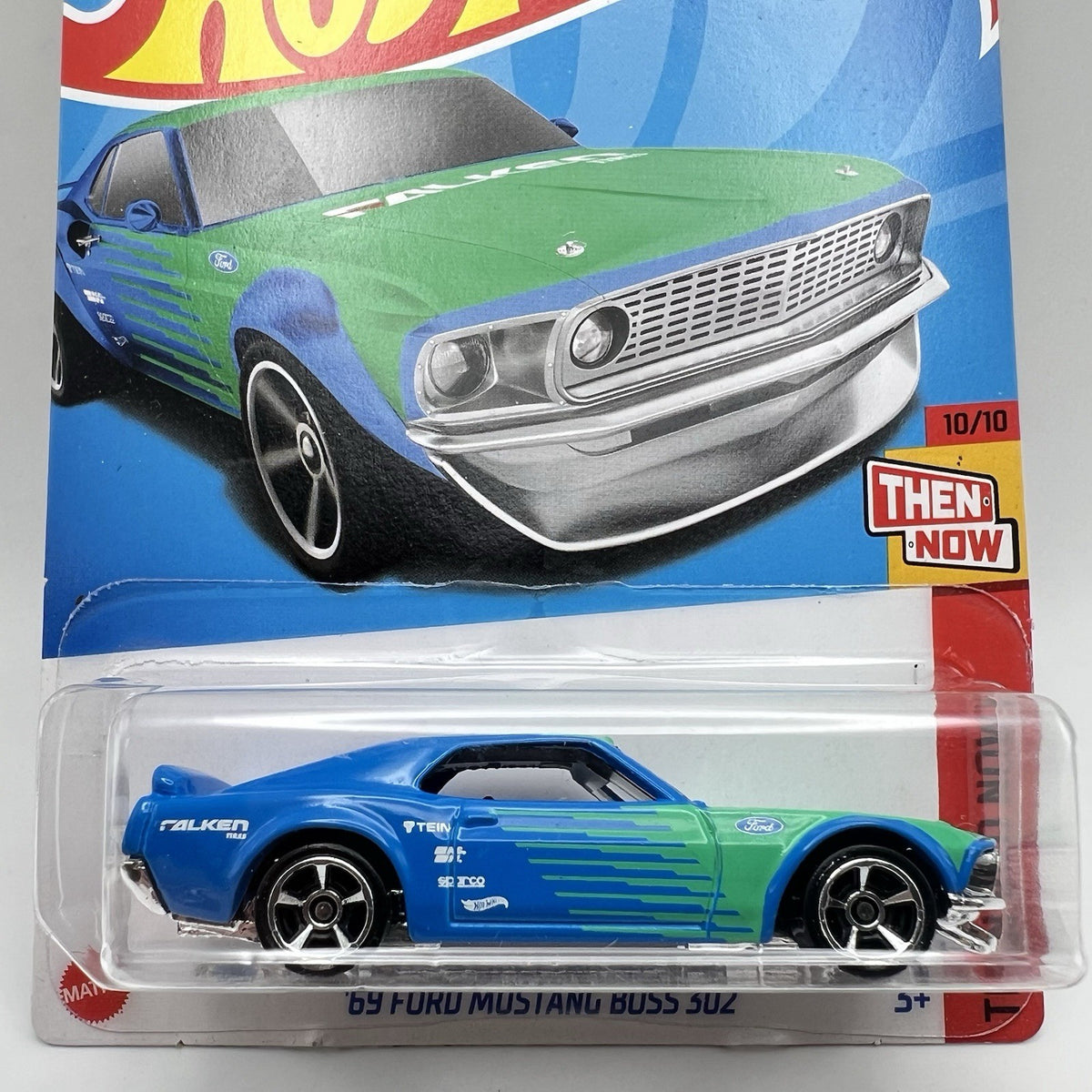 New 2023 Hot Wheels ‘69 Ford Mustang Boss 302 Falken 244/250