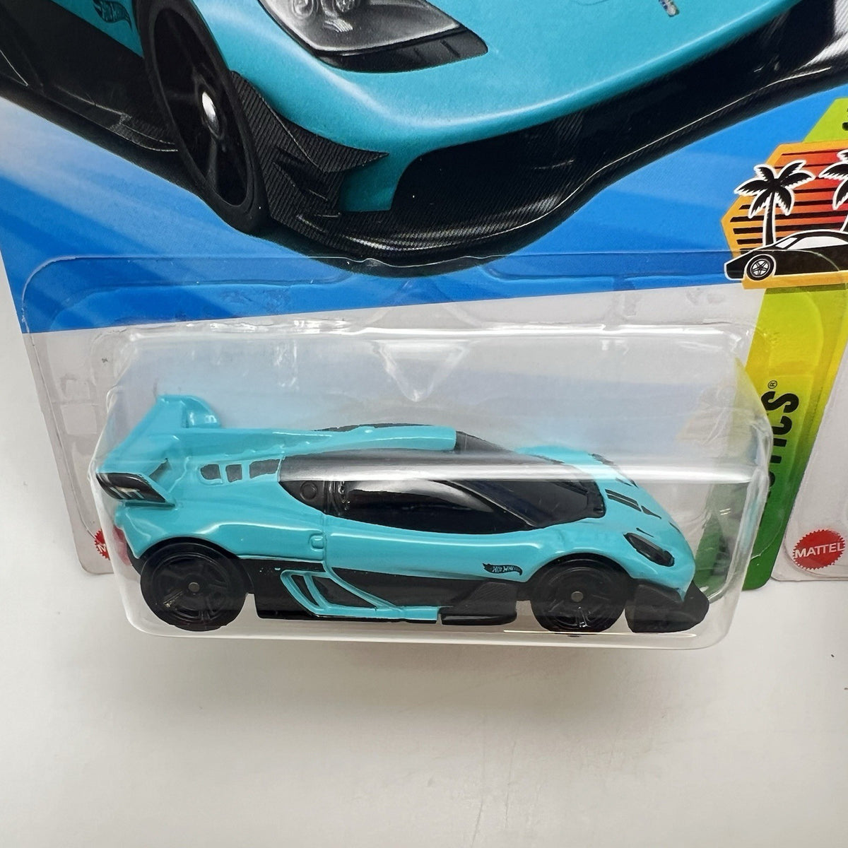 Hot Wheels Orange & Teal Gordon Murray Automotive T.50s Lot Of 2