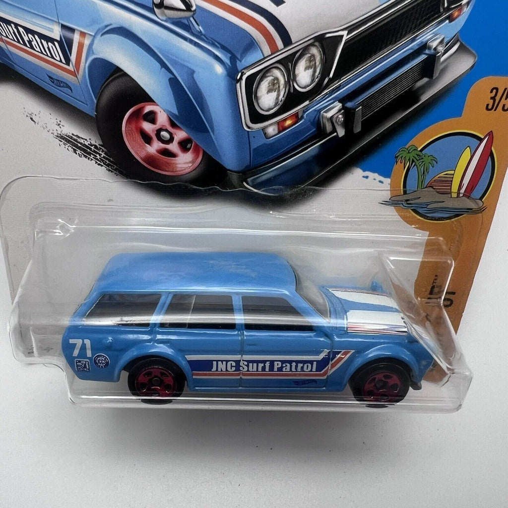Hot Wheels '71 Datsun Bluebird 510 Wagon  Blue 277/365