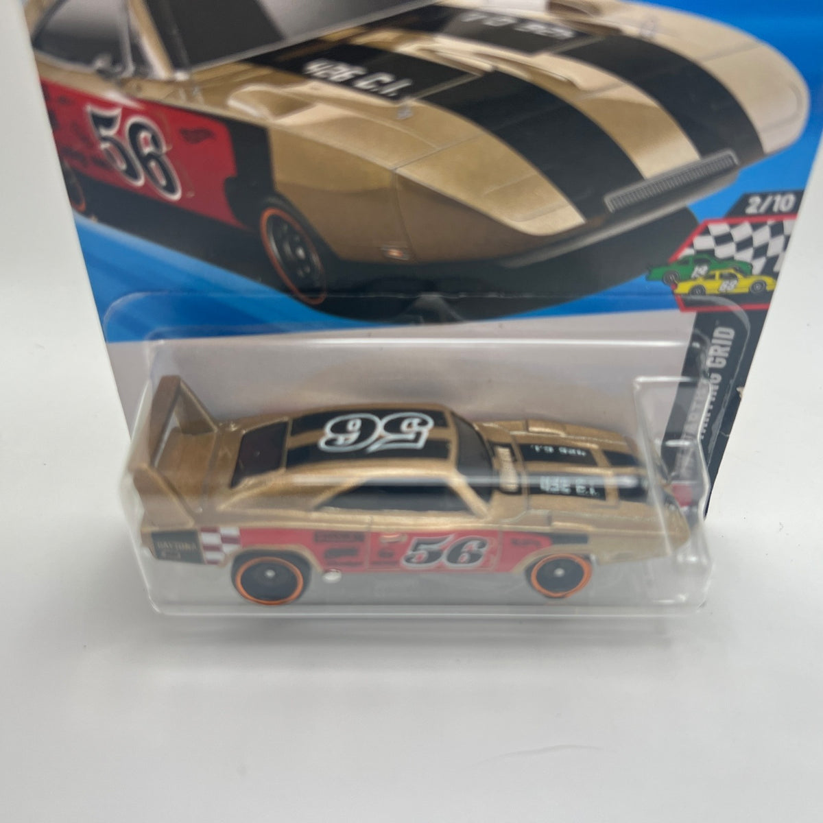 HW 69 Dodge Charger Daytona Gold #56 23/250 HW Starting Grid 2/10
