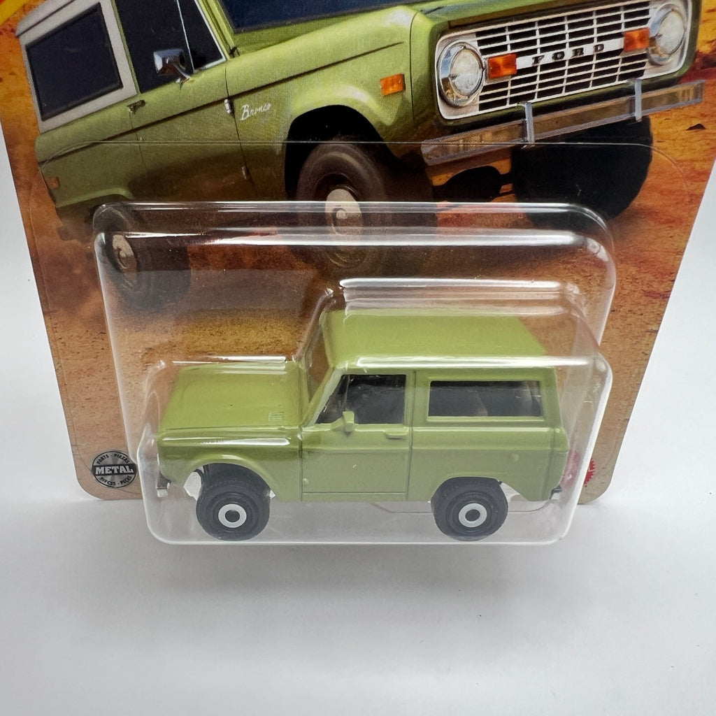 Matchbox 1970 Ford Bronco 59/125 Green 1:64 Diecast