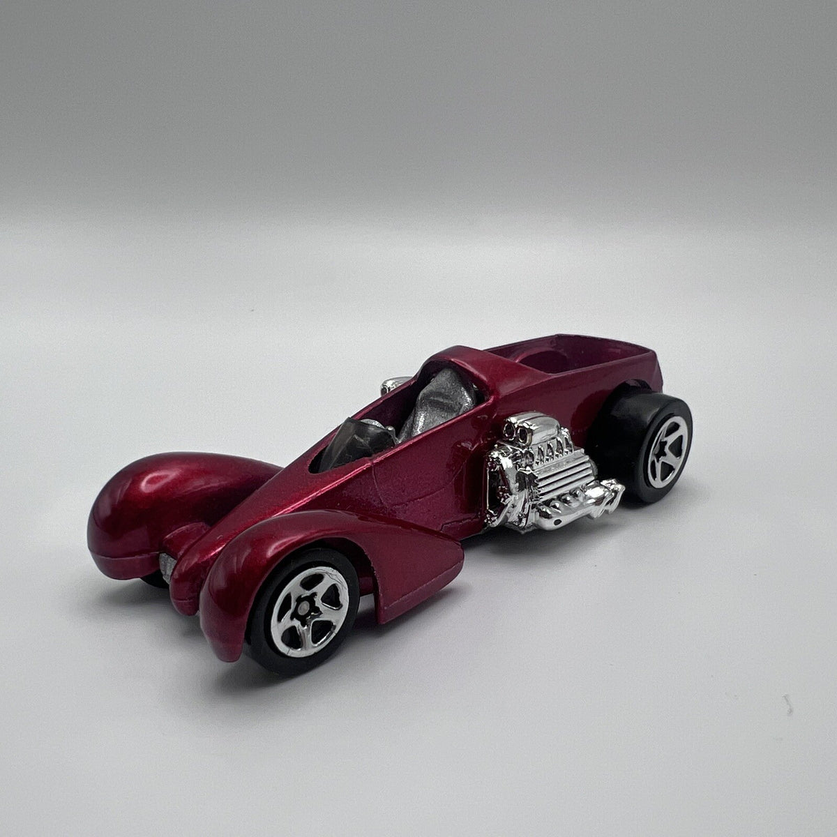 2000 Hot Wheels #156 Virtual Collection Screamin’ Hauler Metallic Dark Red