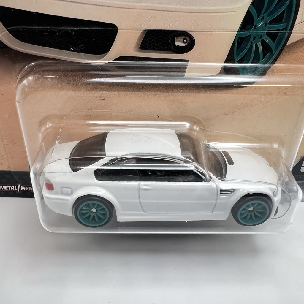2023 Hot Wheels Premium Fast & Furious BMW M3 E46 White 3/5 Furious 7