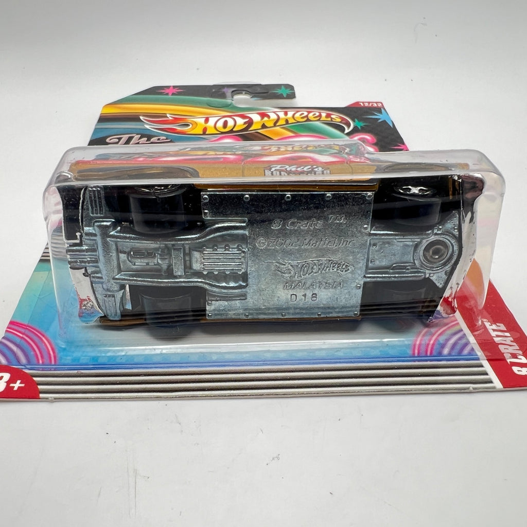Hot Wheels 8 Crate Gold Phil's Garage Cars of the Decades 50s 12/32