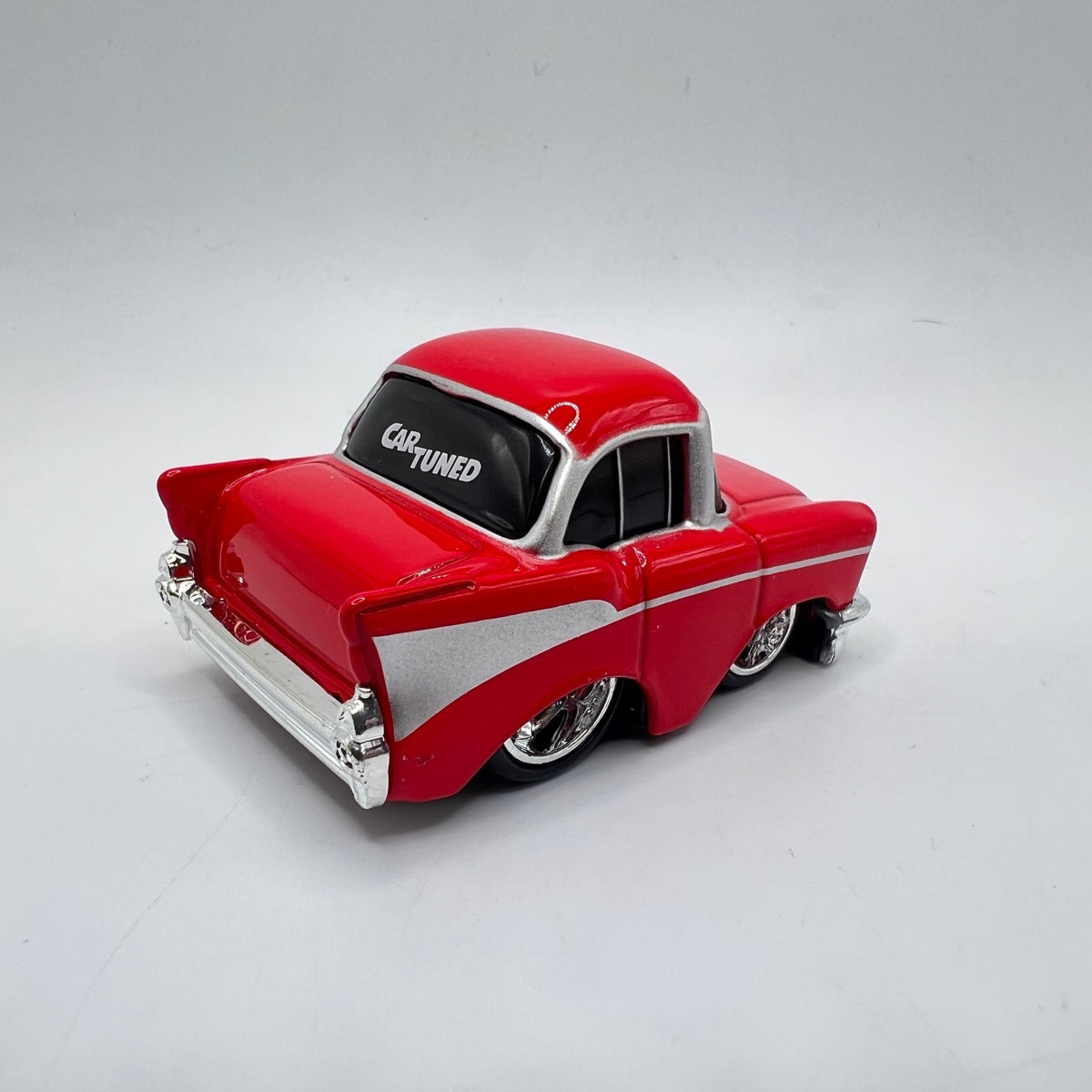 Car Tuned MGA '57 Chevy Bel Air Red Chibi LOOSE