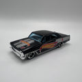 Hot Wheels '66 Nova Black Chevy Chevrolet Toy Car Team Tampo Malaysia