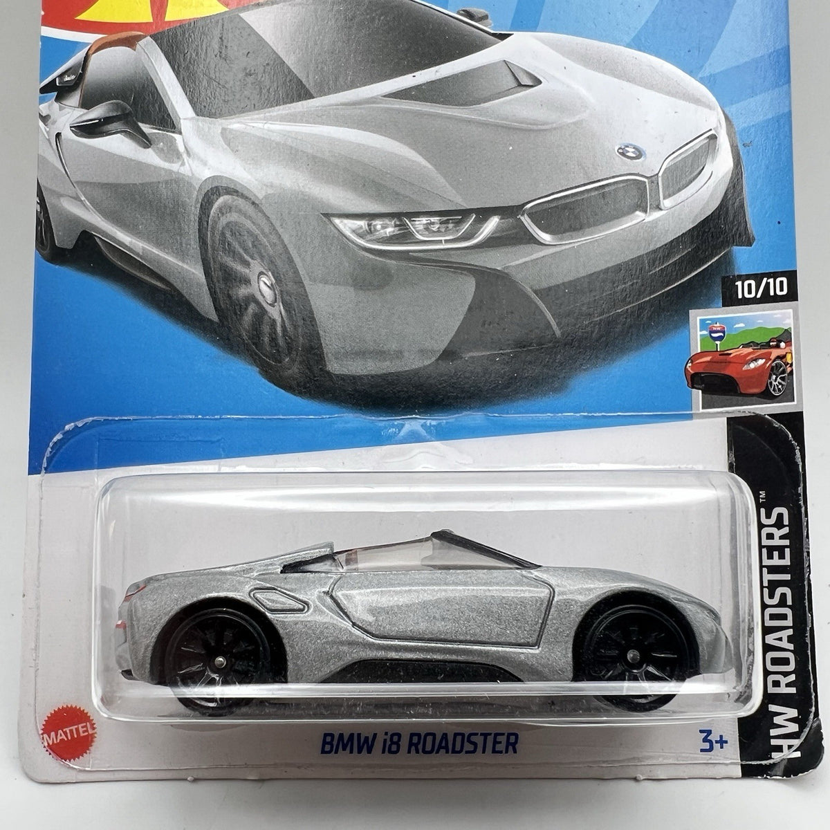 Hot Wheels BMW i8 Roadster 156/250 - Grey - 2023 Mainline A
