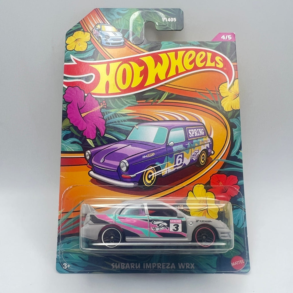 Hot Wheels Spring 2023 Complete Set of 5 Fiat 500 Escort Mini Subaru Squareback