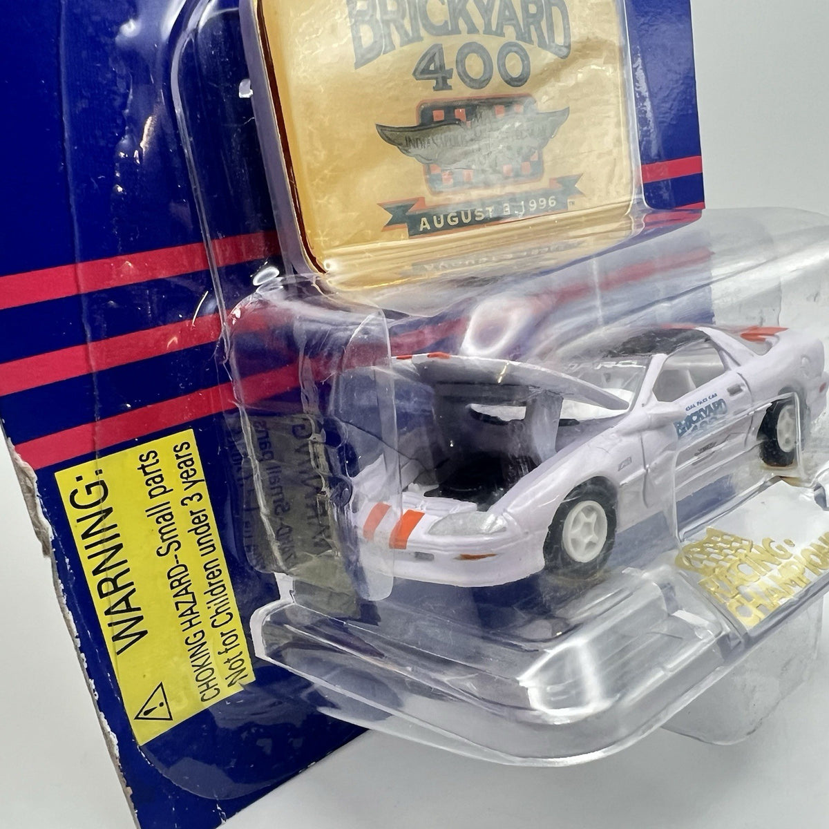 Vtg 1996 Brickyard 400 NASCAR Chevy Camaro Diecast Scale 1:64