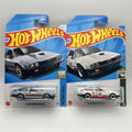 Hot Wheels Alfa Romeo GTV6 Lot of 2 White Retro Racer Gray Factory Fresh Carded