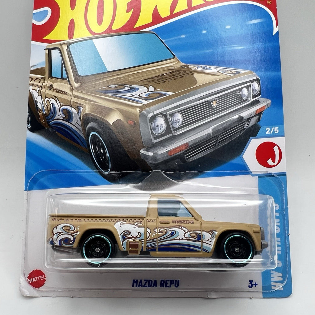 Hot Wheels 2025 HW J-Imports 2/5 047 Mazda REPU TAN Mad Mike