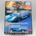 Hot Wheels Premium Twin Mill Boulevard 16 Spectraflame Blue Redlines