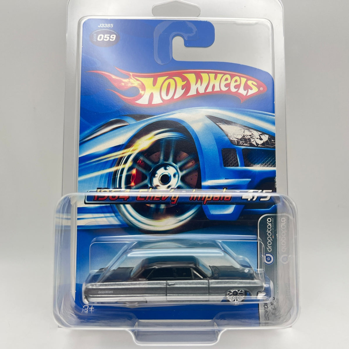 Hot Wheels 1964 Chevy Impala Black Dropstars 4/5 #059 2006 The Vault