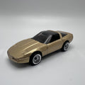 1980 Chevrolet Corvette Hot Wheels 1999 Mainline #1103 Gold LW Rims 1:64 Loose