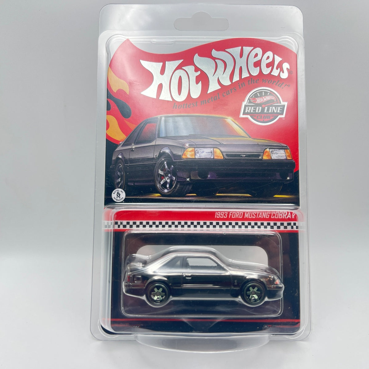 Hot Wheels RLC 1993 Ford Mustang Cobra R Spectraflame Shadowchrome
