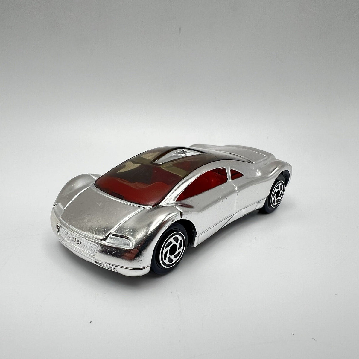 1996 Matchbox #12 Audi Avus Quattro (Chrome) - LOOSE - Mint