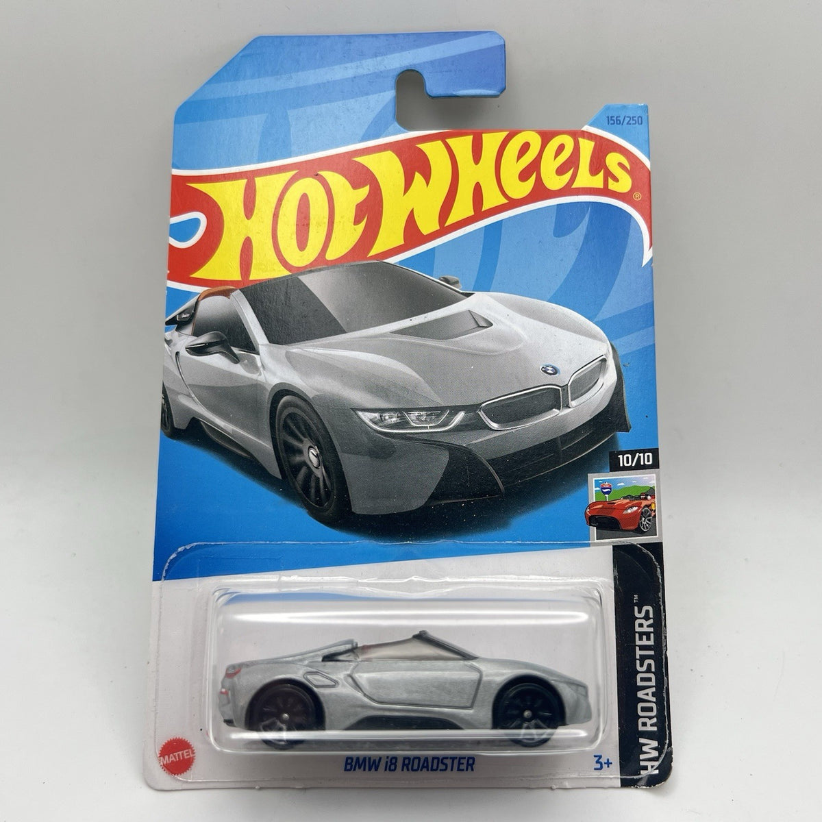 Hot Wheels BMW i8 Roadster 156/250 - Grey - 2023 Mainline A