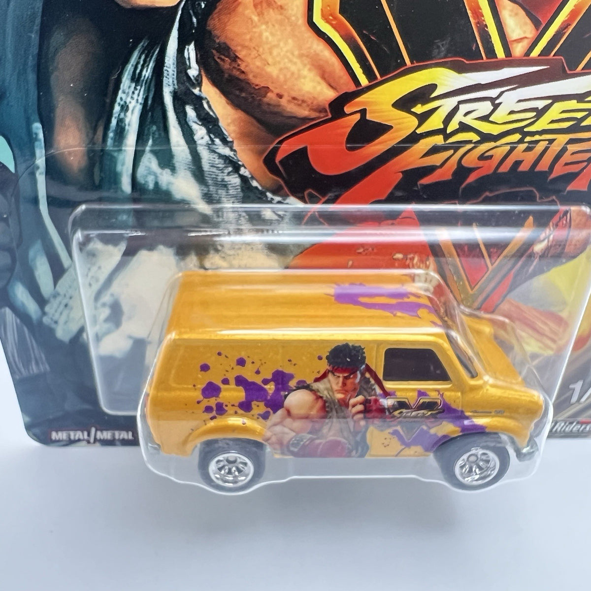 Hot Wheels Premium Capcom Street Fighter V Ford Transit Supervan Ryu