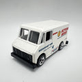 Hot Wheels 1986 KNWW Action News Broadcast Van Truck White Loose Mint