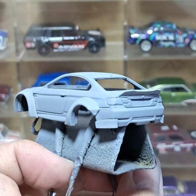 Liberty Walk Style Wide Body Kit for Hot Wheels '10 BMW M3 - Resin - 3d Printed
