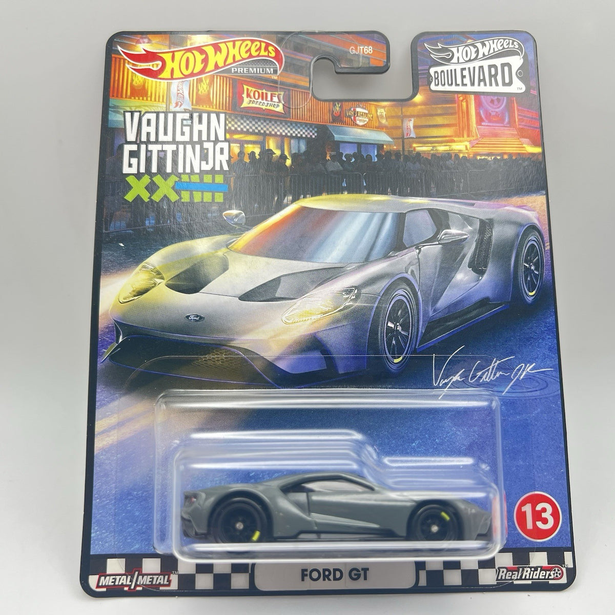 Hot Wheels Premium - Boulevard - Ford GT  -Vaughn Gittin Jr - #13