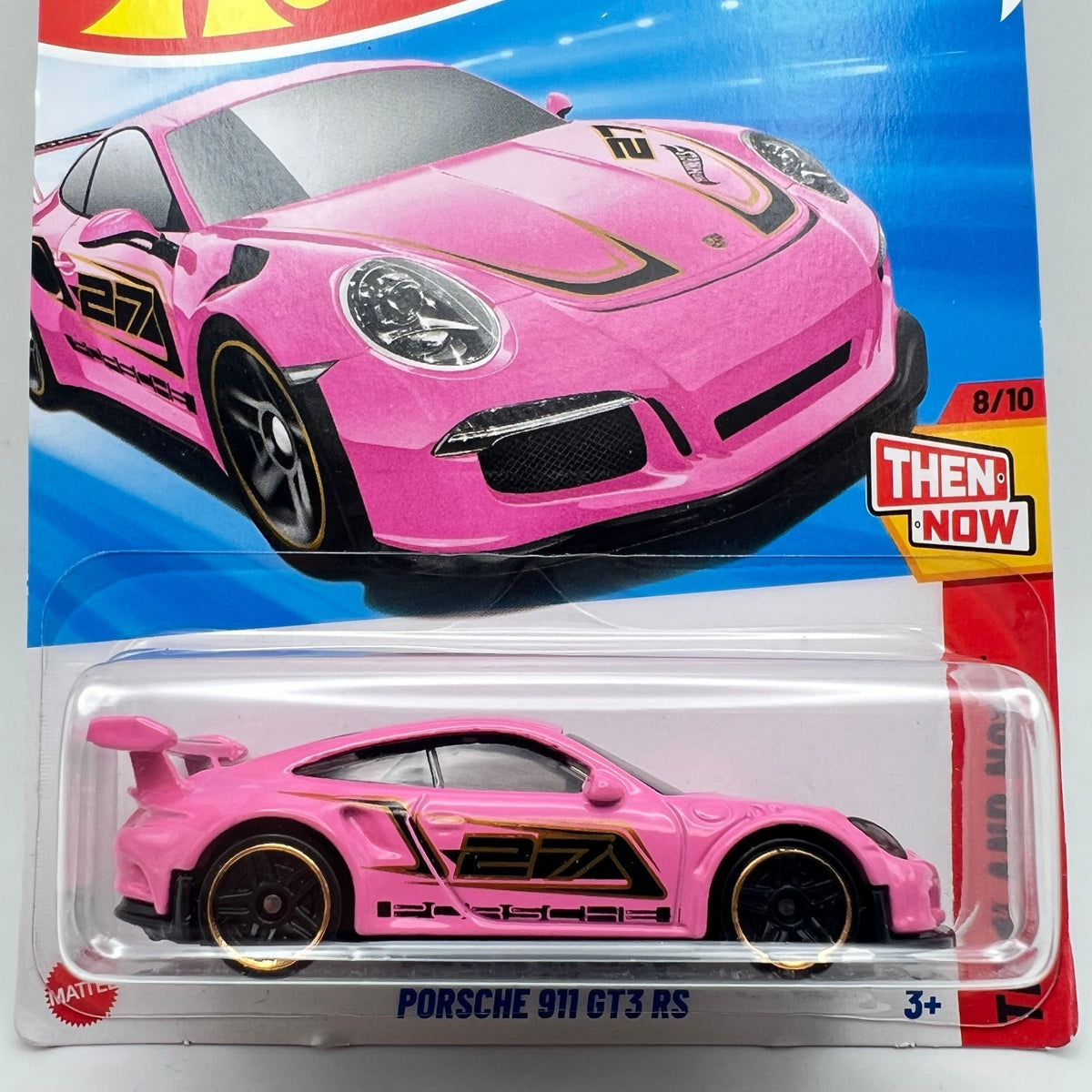 Hot Wheels 2026 Pink Porsche 911 GT3 RS Then And Now 8/10 220/250