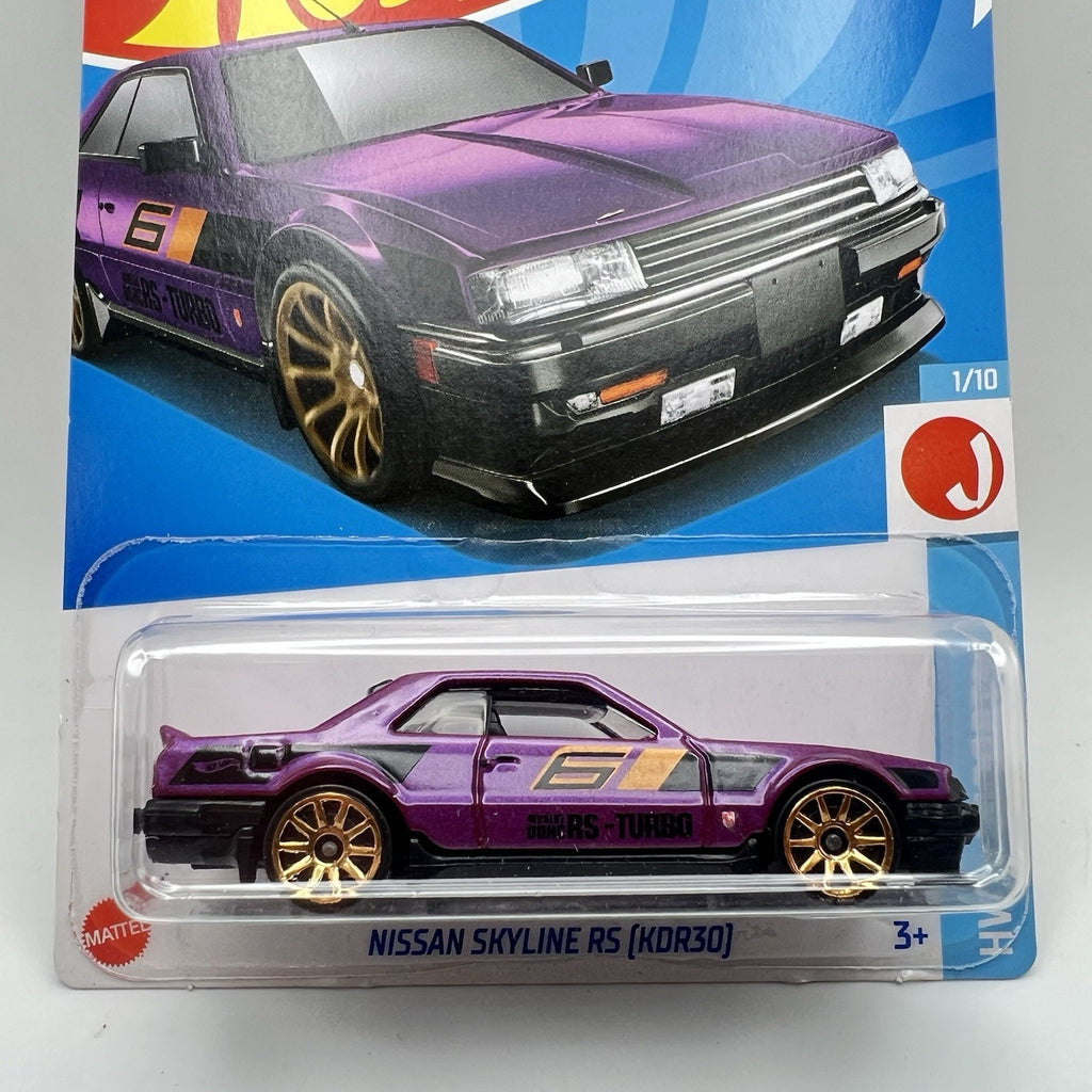 2024 Custom Hot Wheels Nissan Skyline RS (KDR30) Purple HW J-Imports