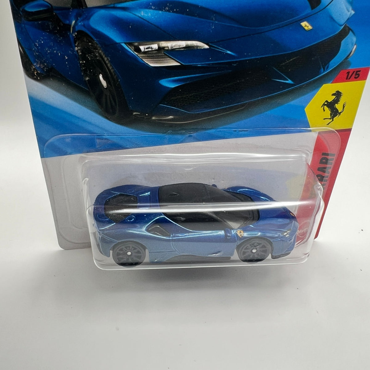Hot Wheels Ferrari SF90 Stradale Blue 41/250 Ferrari 1/5