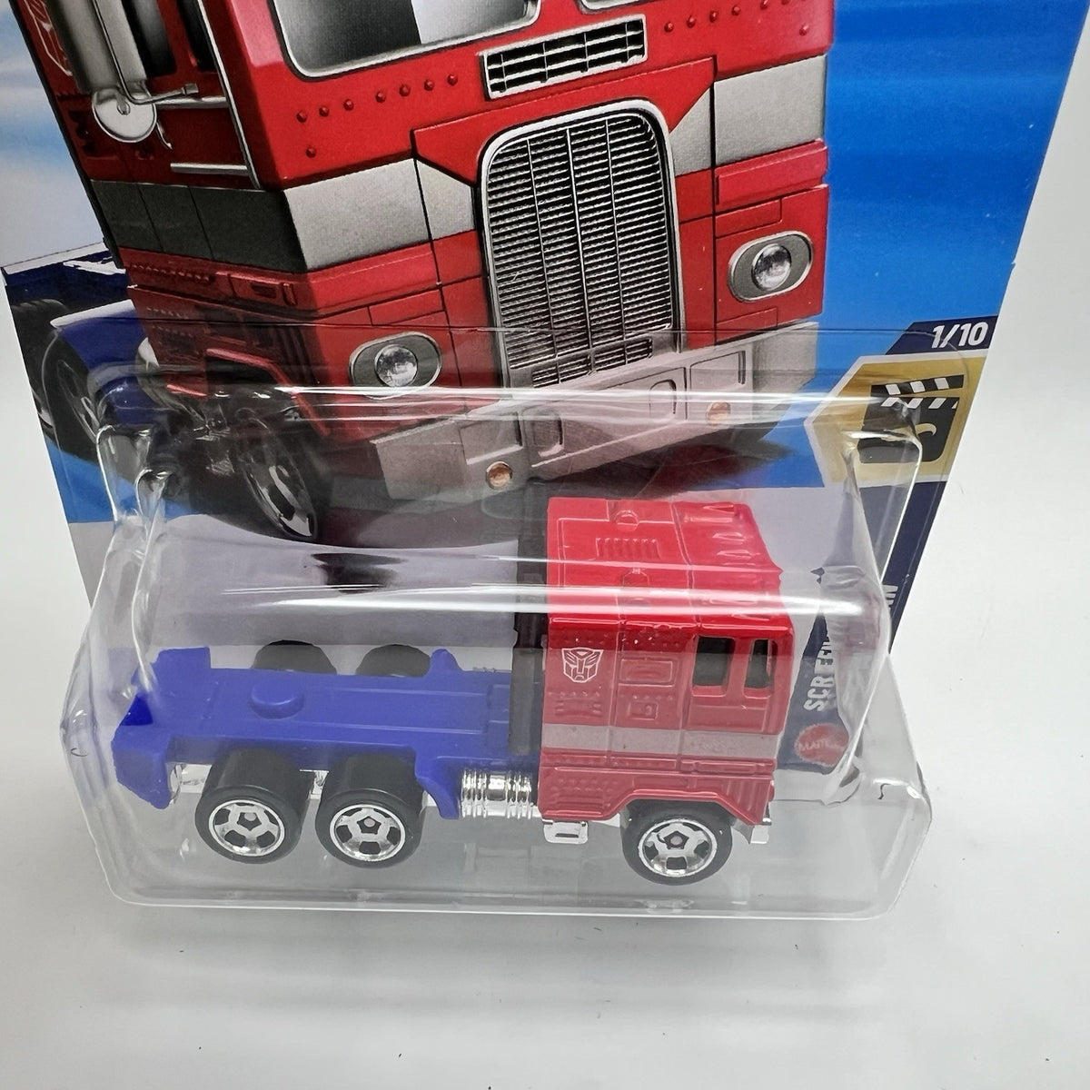 New 2025 Hot Wheels Optimus Prime 104/250 HW Screen Time 6/10 Transformers