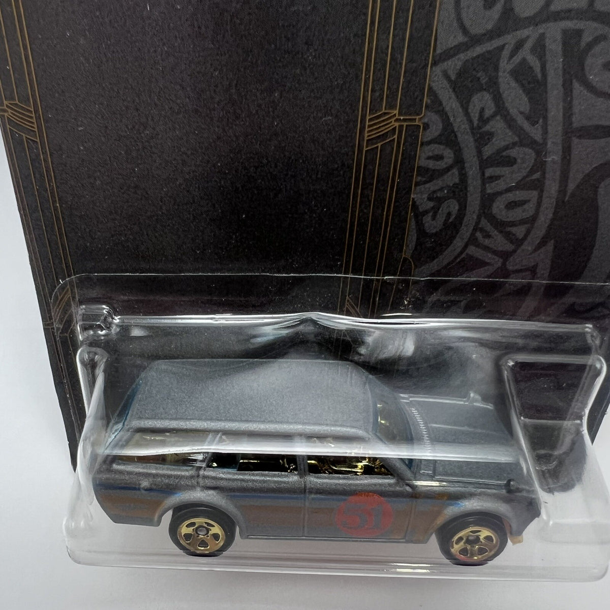 ‘71 DATSUN 510 WAGON ☆ 2019 Hot Wheels SATIN AND CHROME 51st ANNIVERSARY